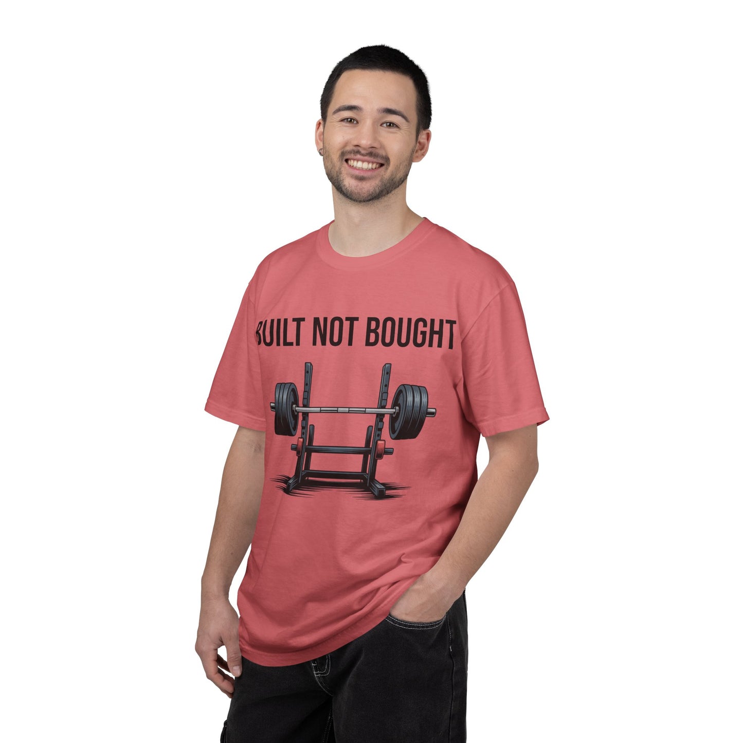 Built Not Bought T-Shirt — Weightlifting Gym Tee