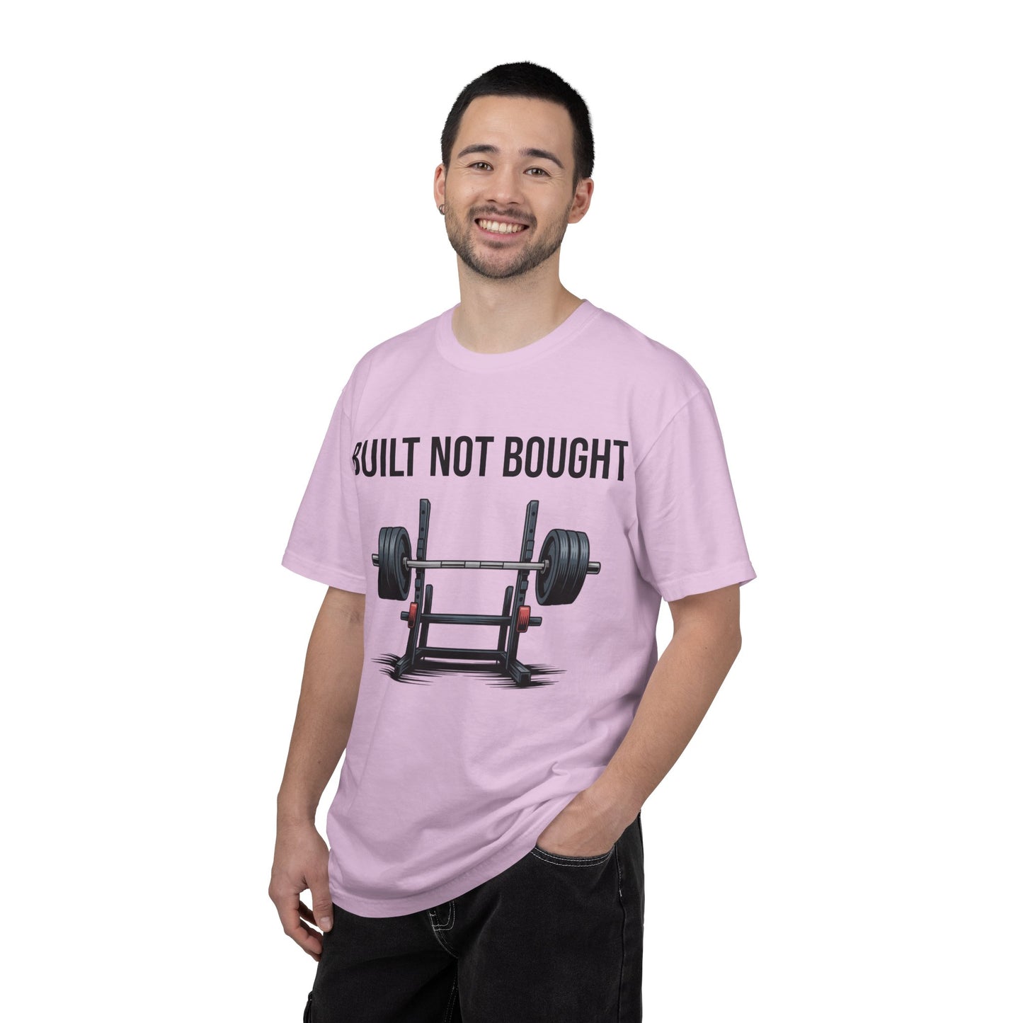 Built Not Bought T-Shirt — Weightlifting Gym Tee