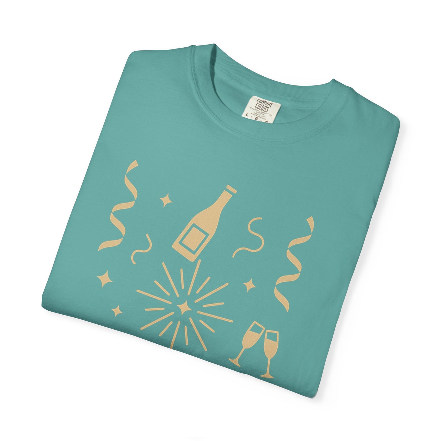 2026 Happy New Year T-Shirt - Champagne Celebration Tee