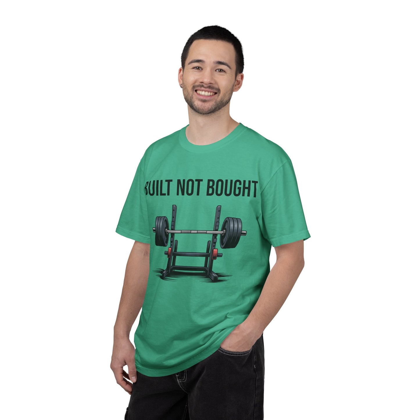 Built Not Bought T-Shirt — Weightlifting Gym Tee
