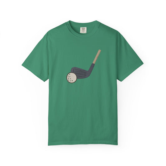 Minimalist Golf Club & Ball Tee