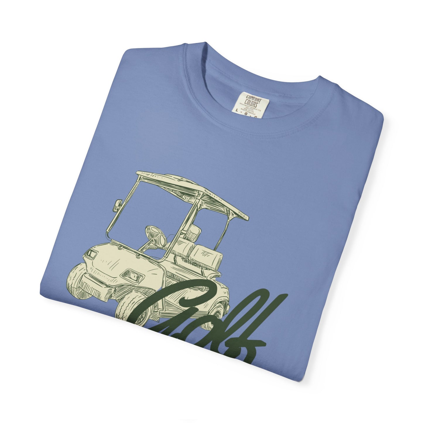 Golf Club Graphic T-Shirt - Vintage Golf Cart Design