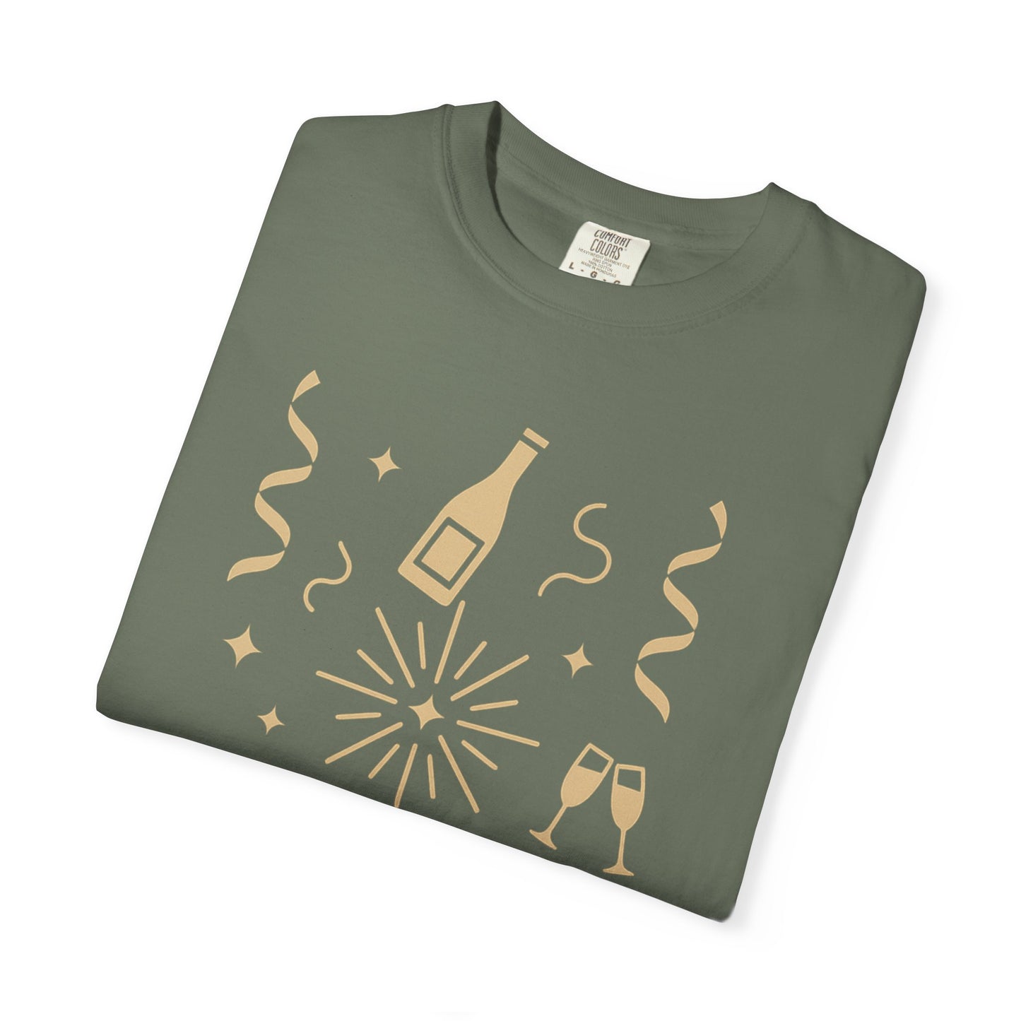 2026 Happy New Year T-Shirt - Champagne Celebration Tee