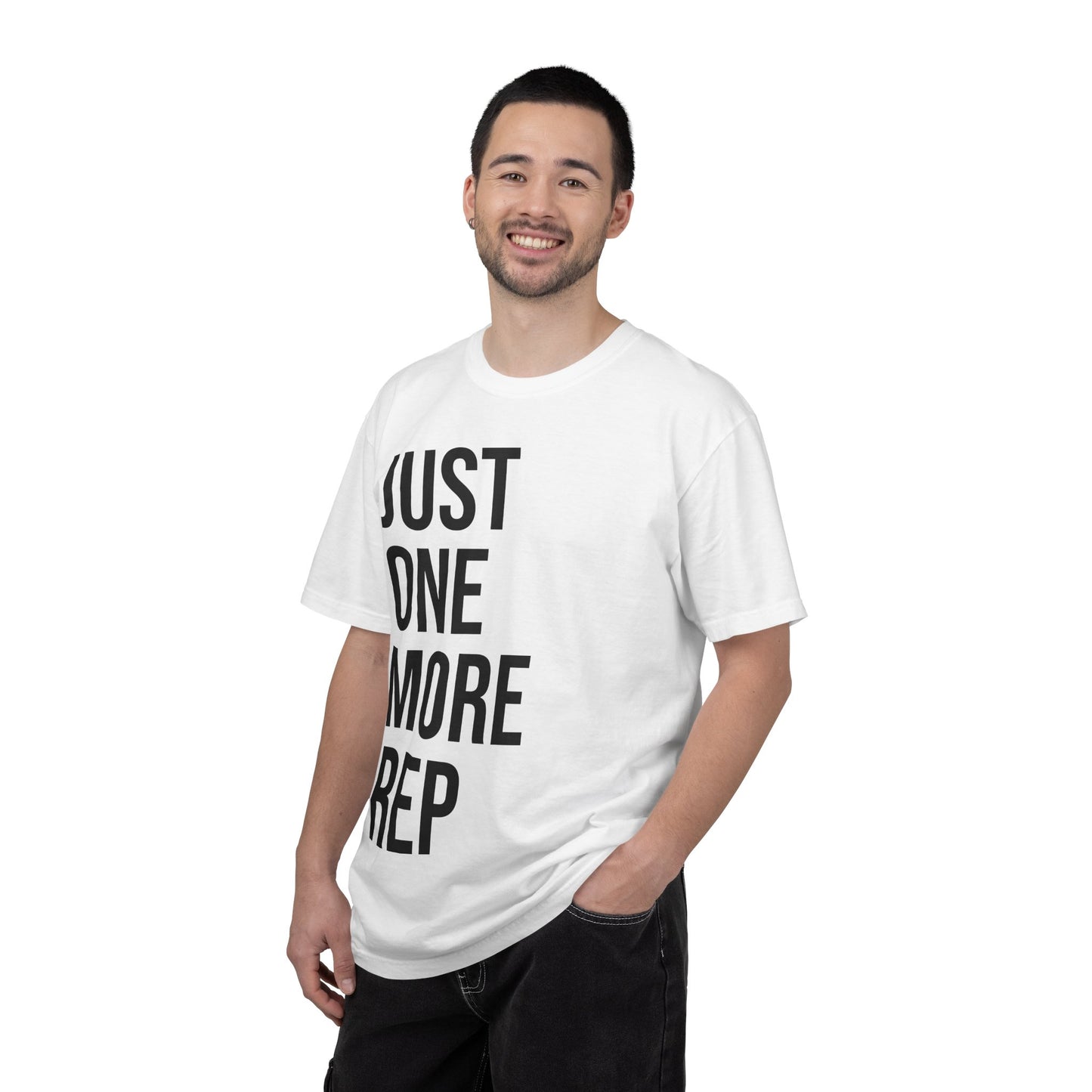 Just One More Rep T-Shirt — Motivational Gym Fitness Tee