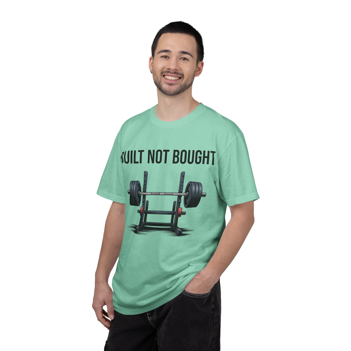 Built Not Bought T-Shirt — Weightlifting Gym Tee