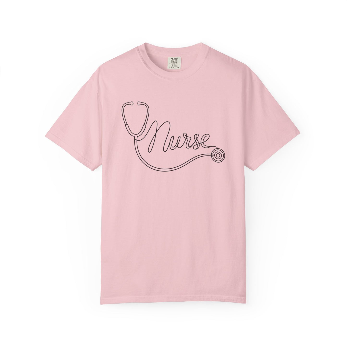 Nurse Stethoscope Script T-shirt | Nursing Medical Tee