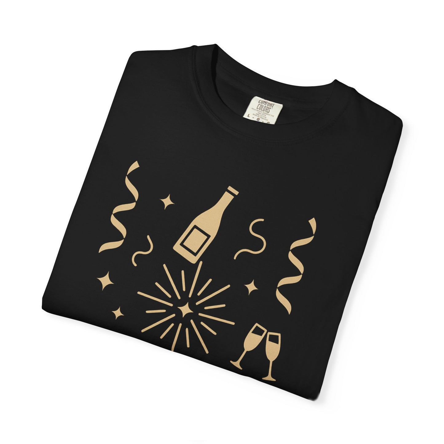 2026 Happy New Year T-Shirt - Champagne Celebration Tee