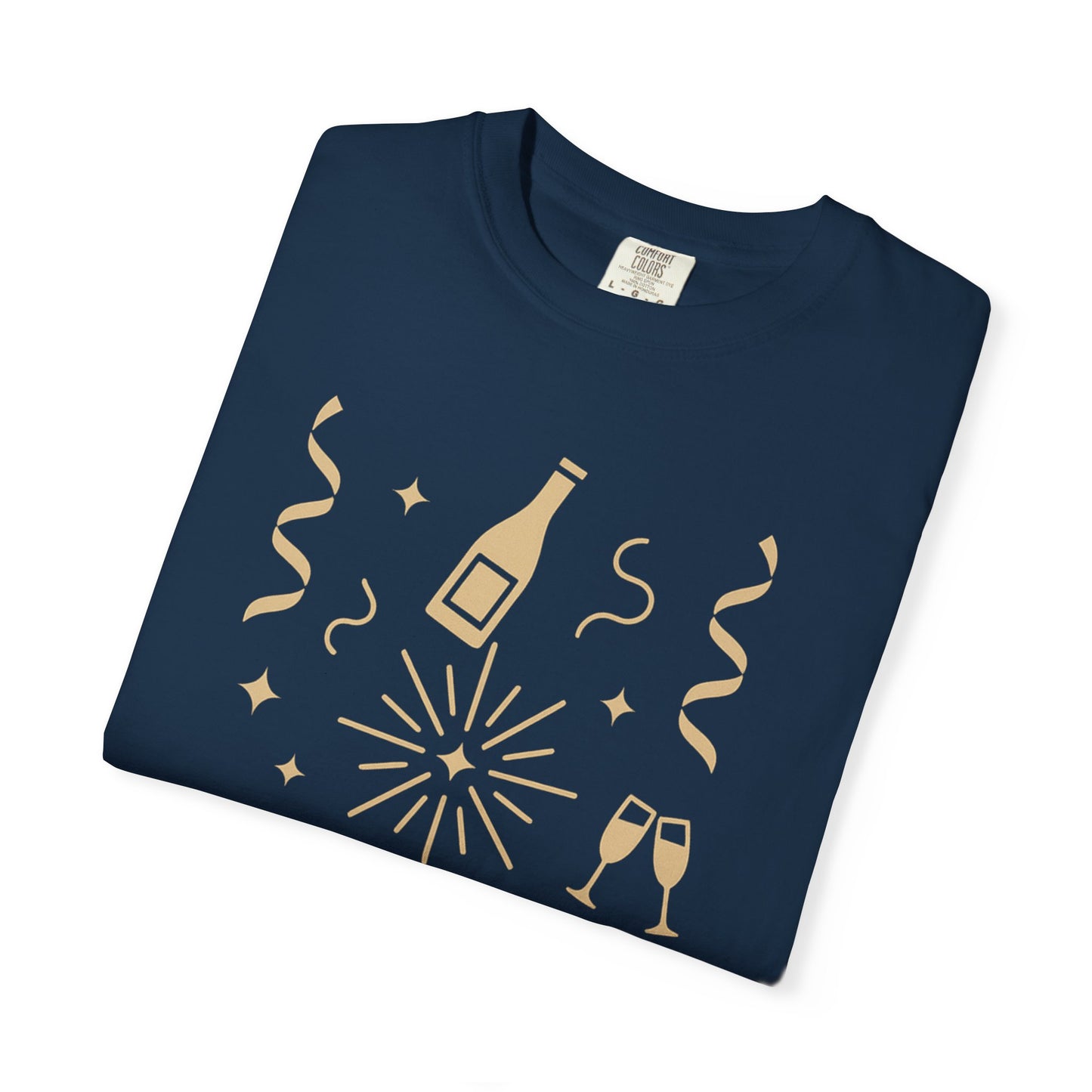 2026 Happy New Year T-Shirt - Champagne Celebration Tee