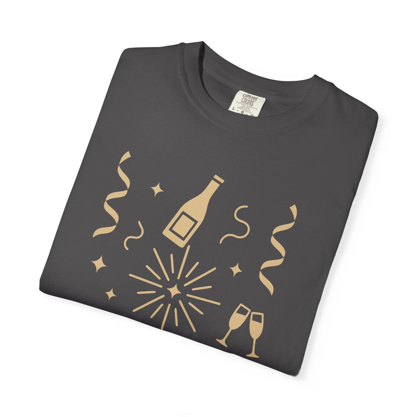 2026 Happy New Year T-Shirt - Champagne Celebration Tee