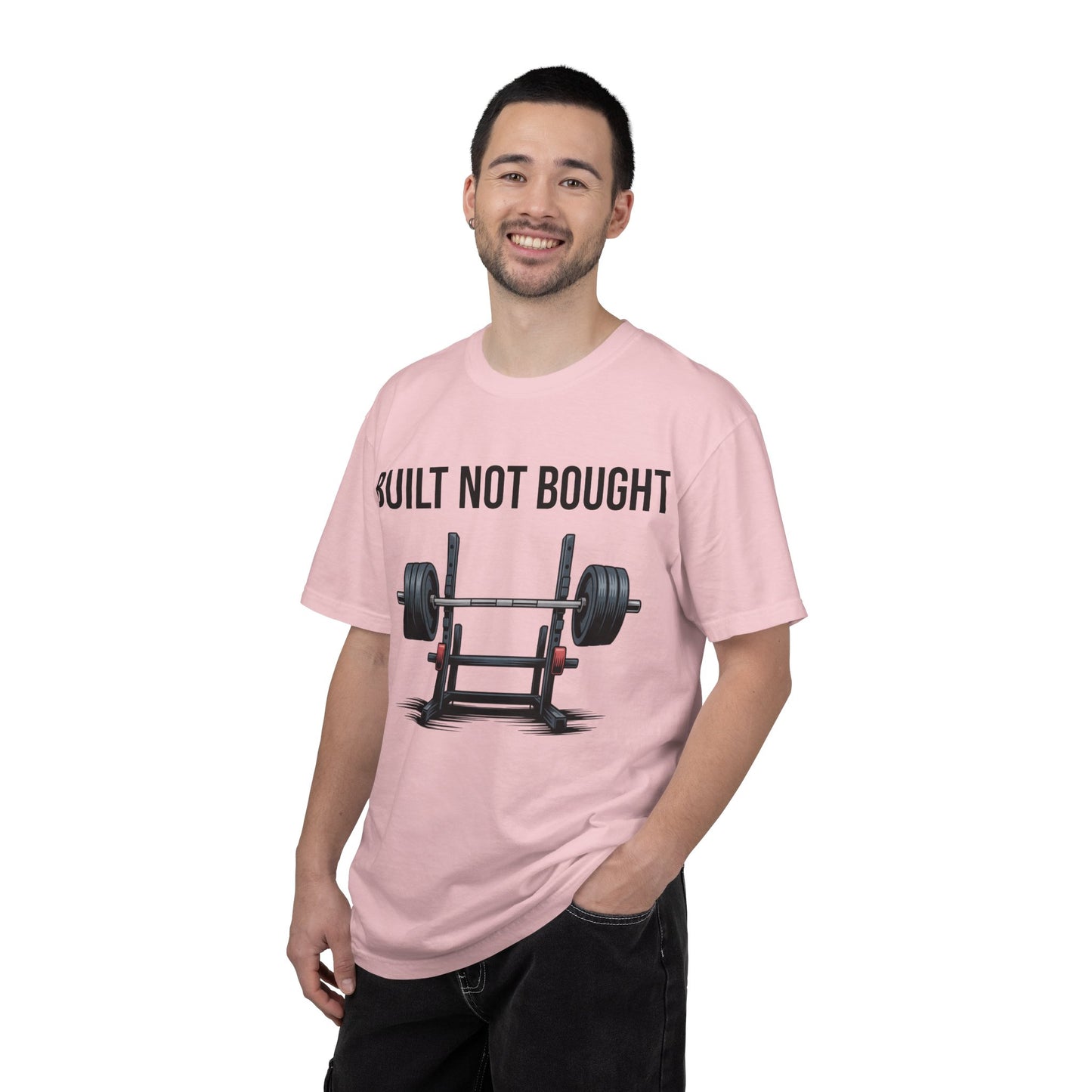Built Not Bought T-Shirt — Weightlifting Gym Tee