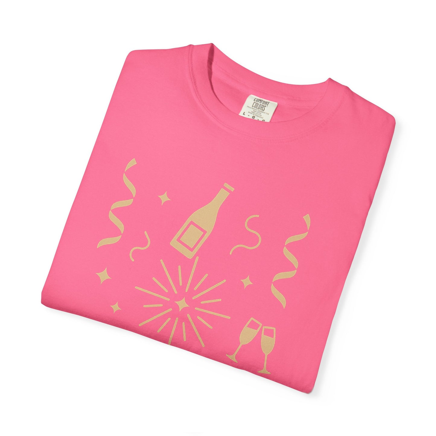 2026 Happy New Year T-Shirt - Champagne Celebration Tee