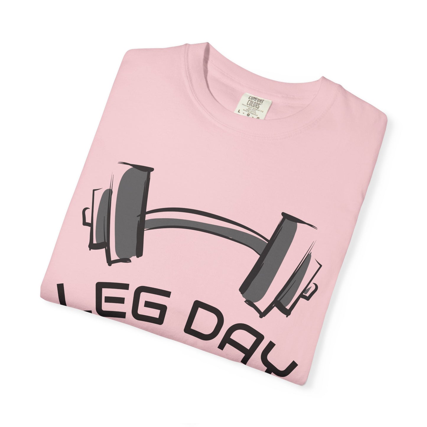 Leg Day Legend T-Shirt — Barbell Gym Workout Tee