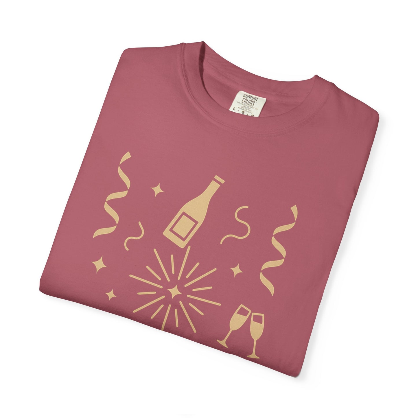 2026 Happy New Year T-Shirt - Champagne Celebration Tee