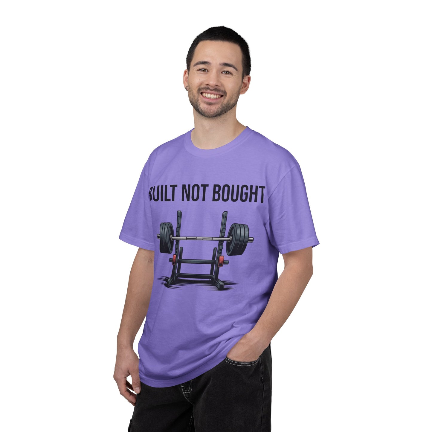 Built Not Bought T-Shirt — Weightlifting Gym Tee